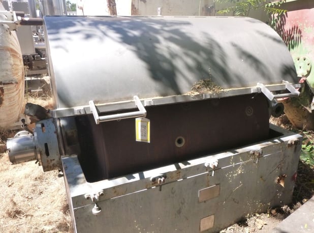 48" x 48" Podbielniak #9800, Centrifuge, 1600 RPM, 250 psi @ 250 F, 300 GPM neutralize & wash, 600 GPM - Image 1