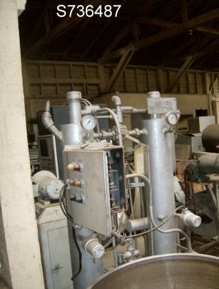 60 cfm, Oriad #25EA-4, Compressed Air Dryer, desiccant style, 90 psi, 16 hr. drying cycle controls - Image 1