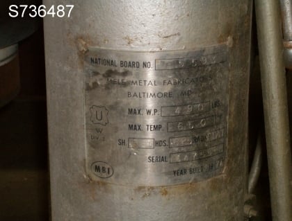 60 cfm, Oriad #25EA-4, Compressed Air Dryer, desiccant style, 90 psi, 16 hr. drying cycle controls - Image 6