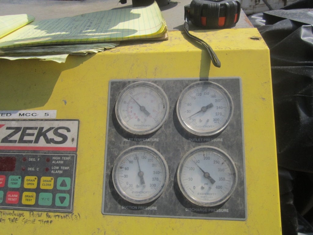 Zeks #600GSEA- 400, Refrigerated Air Cooled Dryer, R-22, 3-fan compressor, tested at 300/150 psig, 2 HP, 460 V - Image 4