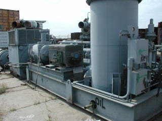 Howden #MK4C/WLVB-255/22026/215, Compressor, screw type, 250 Ton/day, 52 GPM, 350 HP, 3562 RPM, 4160 V - Image 10