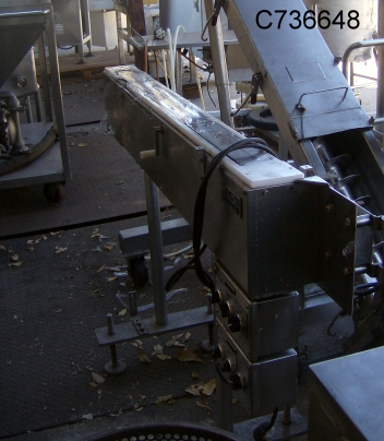 2.75" wide x 4' long, TL Systems, Stainless Steel Belt Conveyor, 115 V - Image 1