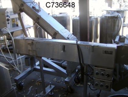 2.75" wide x 4' long, TL Systems, Stainless Steel Belt Conveyor, 115 V - Image 4