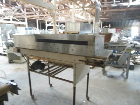 24" wide x 7' long, Conveyor Tech., ConveyorBelt, (4) Carbon Steel legs, 3/4 HP, 1730 RPM, 115/230 V - Image 2
