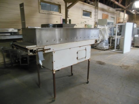 24" wide x 7' long, Conveyor Tech., ConveyorBelt, (4) Carbon Steel legs, 3/4 HP, 1730 RPM, 115/230 V - Image 3