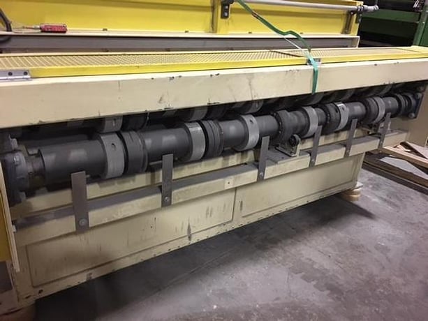 72" Core stripper system, Core Link-Belt, 20" diameter roll capacity, 2004 - Image 2