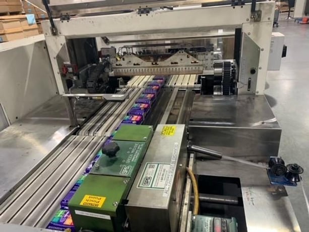 Texwrap #T-205, high speed orbital servo side seal shrink wrapper w/Servo controlled seal jaw - Image 4