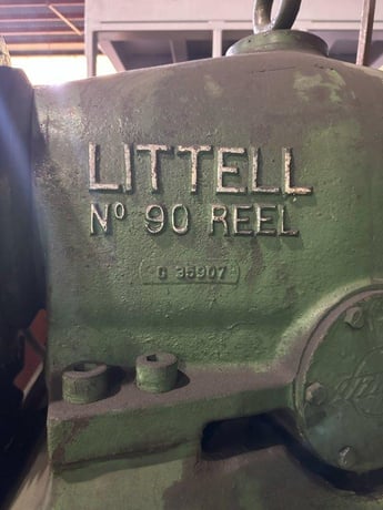 10000 lb. Littell #90, reel, 30" width, 48" outside dimensions - Image 2