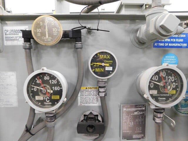2500 KVA 13800 Primary, 480Y/277 Secondary, Eaton 00004A16F3RS, substation transformer - Image 8