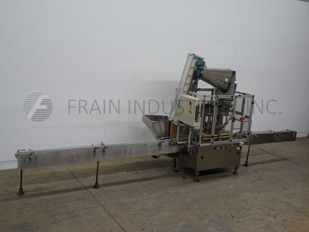 Resina #UN40-1225, automatic, 4 station, 8 spindle, Stainless Steel capper, 20-300 containers per minute - Image 5