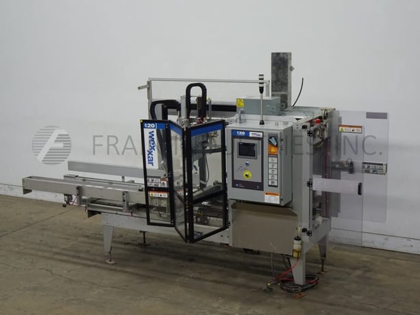 Wexxar #WF20H, automatic, in line case erector, bottom hot melt case sealer, 5-20 cases per minute, mounted - Image 5