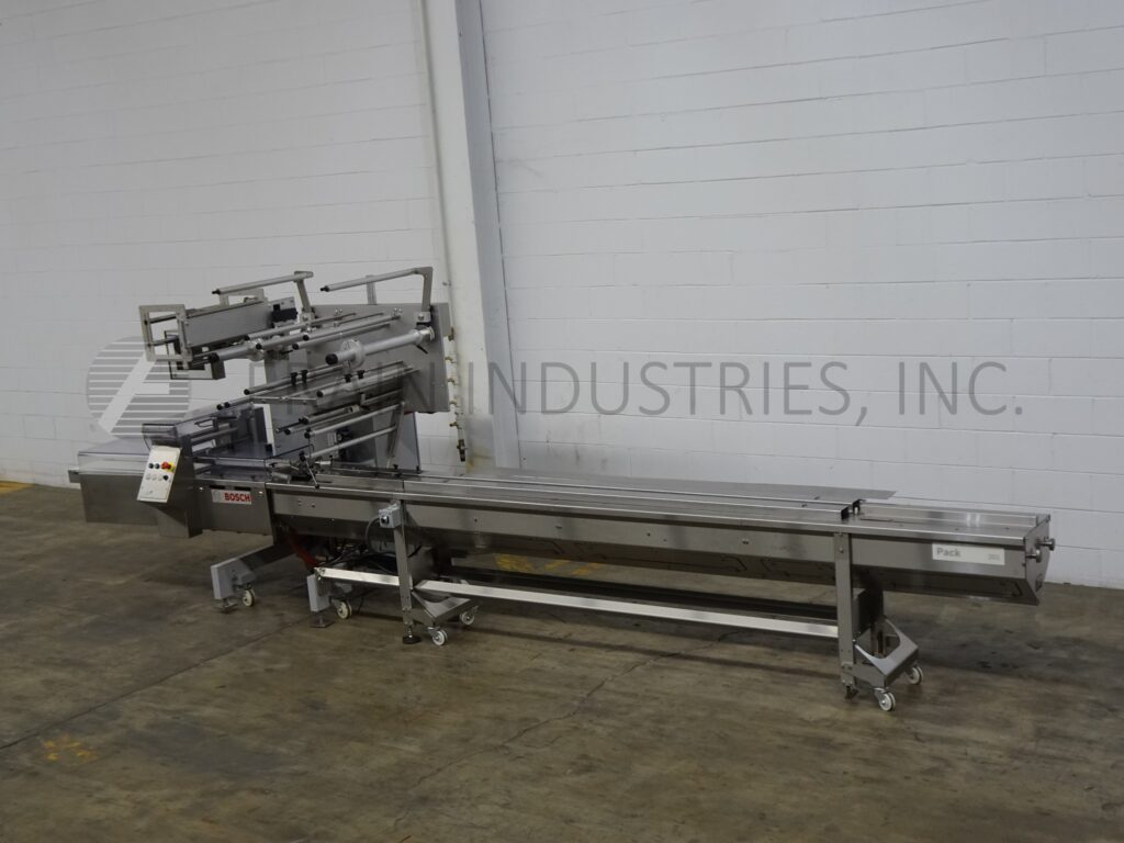 Bosch #201, 2-up, horizontal, continuous motion flow wrapper, 50-250 packages per minute, mounted on height - Image 5