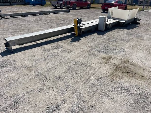 6" diameter x 5.5' long, Galvanized steel screw augers, 9" dia x 10.5'long, 9" dia x 16.1'long, 9" dia x - Image 3