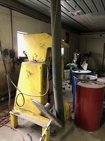 Guidetti #Sincro-315, wire chopping line, separator, dust collection system - Image 3
