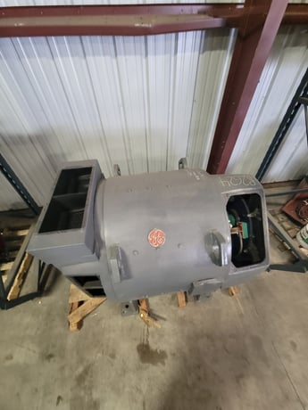 700 HP 850/1700 RPM General Electric General Electrc, DC motor, shunt wound, electrically OK, 500 VA - Image 2