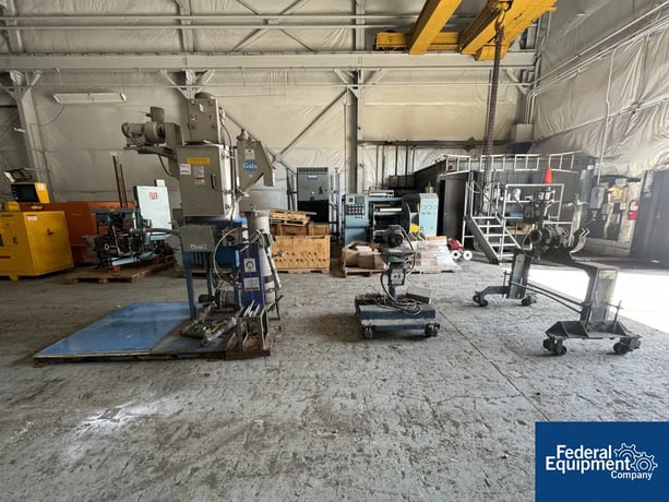 HPM / Gala Underwater Pelletizing line, 75 HP, 2.5" HPM single screw extruder, 38:1 l/d ratio, electrically - Image 2