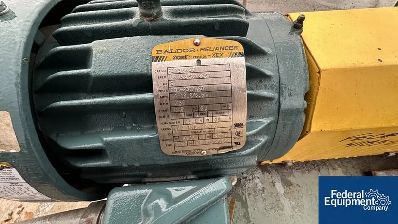 New York Blower #ARR-8, Pressure Blower, Carbon Steel, 5 HP, 230/460 volt xp motor, 8" inlet, 6" outlet - Image 5