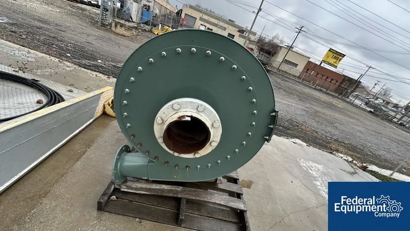 New York Blower #ARR-8, Pressure Blower, Carbon Steel, 5 HP, 230/460 volt xp motor, 8" inlet, 6" outlet - Image 6