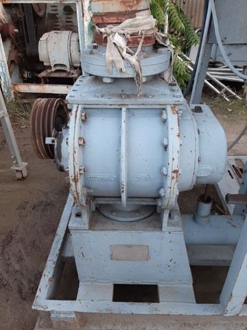 Nolder #VP-25, pneumatic conve, 38" diameter x 24" straight side hopper, 40" deep cone, 12" diameter - Image 3