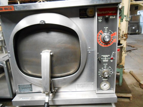 Market Forge #Dual-Matic-3100, Steamer Cooker, 16" W x 15.5" H x 22" D chamber, 14 psi @ 250°F, 115/120 V. - Image 5