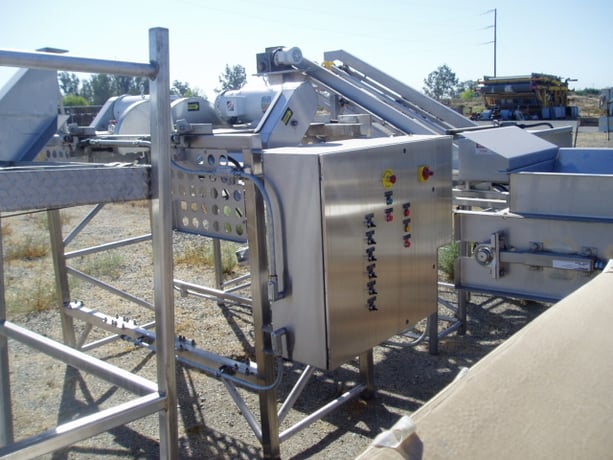 Commercial #Buzz Cutter, Pineapple Cutter, dual head buzz cutter, 12" x 16' feed conveyor, 36" x 22' & 16" x - Image 5