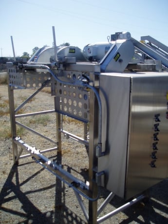 Commercial #Buzz Cutter, Pineapple Cutter, dual head buzz cutter, 12" x 16' feed conveyor, 36" x 22' & 16" x - Image 6