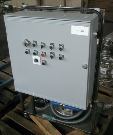 Kramer #E-80, Rotary Tablet Deduster, Stainless Steel, 5-level screen section, 1999 - Image 6