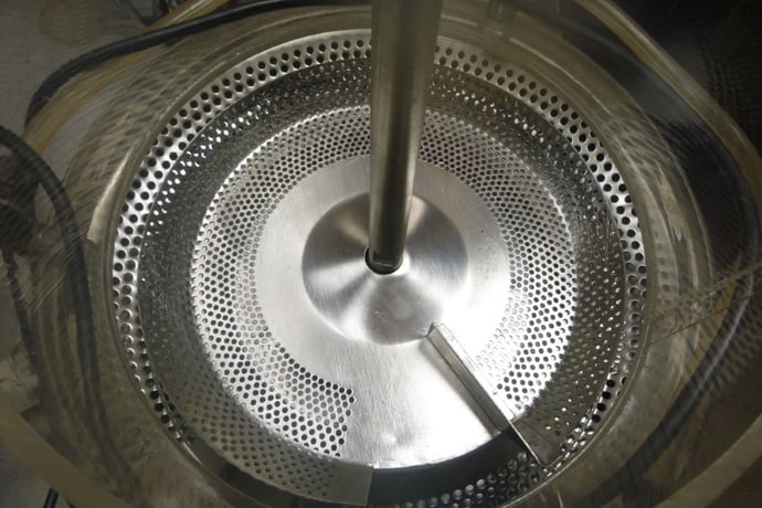 #CFQ-310, Rotary Tablet Deduster, Stainless Steel, 550000 tablets/hr., (5) 9" diameter perforated sieves, 360 - Image 7