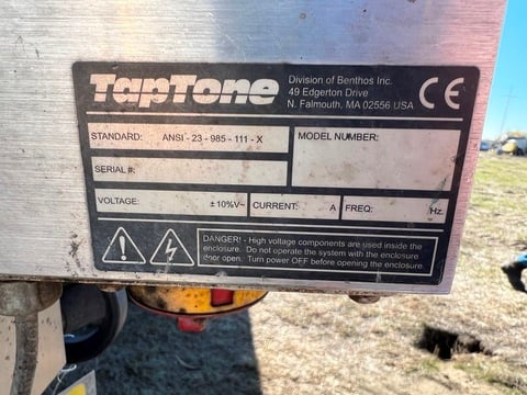 #3000, Tap Tone Level Detector, uses x-ray radiation detection to confirm fill levels - Image 6