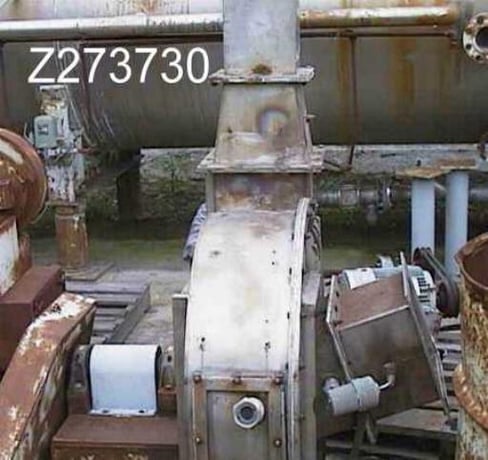 Bowen, Flash Dryer, Stainless Steel, 800 lbs/hr. feed @ 67 percent water, 20 HP - Image 1