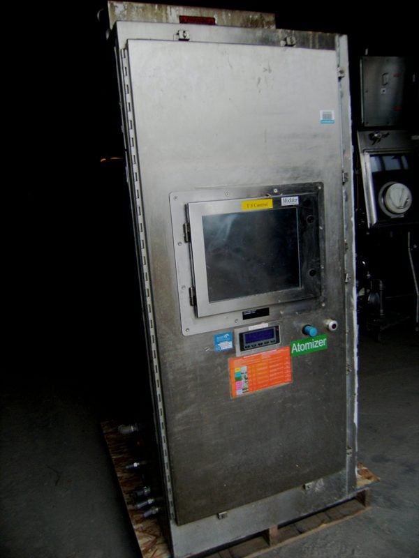 Aeromatic #S8 2111, Fluid Bed Dryer, Stainless Steel, 750 liter container, 28 cu.ft., 48223200 kcal/hr., 50 - Image 5