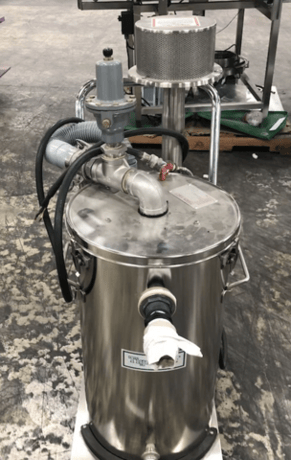 100 cfm Tiger-Vac #V-2, Vacuum Cleaner w/Hepa Filter, 1 sq.ft., 1.5 HP, 115 V., 110/220-240 V. motor - Image 5