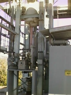 11.65 sq.ft. Buflovak/Blaw Knox, Anhydrous Caustic Plant Evaporator/Drum Flaker, 126 lbs/hr. water - Image 1