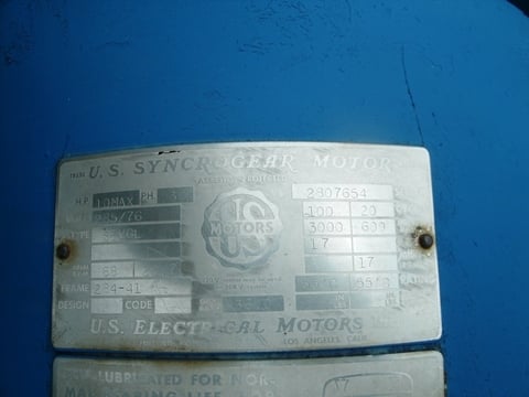 Bonnot, Extruder, Stainless Steel, jacketed, 15.5" diameter x 40" L, 24" x 24" x 32" deep trough, 4.5" - Image 3