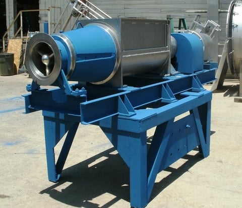 Bonnot, Extruder, 34" L x 15.5" width x 20" deep jacketed trough, 4.5" diameter x 54" L shaft, 12.5" diameter - Image 5