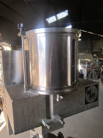 MAR #DP-1, Single Head Auger Filler, few mg to 10 grams dosing quantities, 220 V, 1995 - Image 4