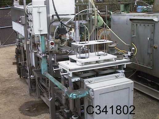 Rutherford Akra-Pak #OSF64B, Cup Filler & Lidder, 14 oz & 20 oz cups/tubs, 16" x 8' product conveyor, 3.5" - Image 2