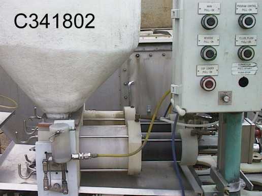 Rutherford Akra-Pak #OSF64B, Cup Filler & Lidder, 14 oz & 20 oz cups/tubs, 16" x 8' product conveyor, 3.5" - Image 5