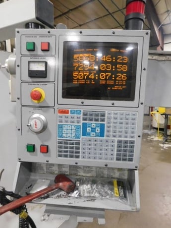 Haas #VF-4APC, 4-Axis CNC vertical machining center, 50" X, 20" Y, 25" Z, 10000 RPM, 24 side mount tool - Image 10