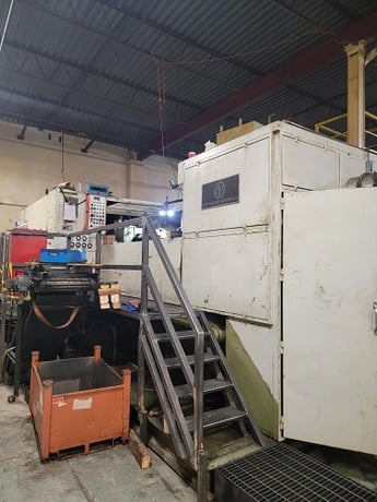 Nedschroef #BL405, 4 die bolt making machine, PKO all stations, motorized thread bushes - Image 1