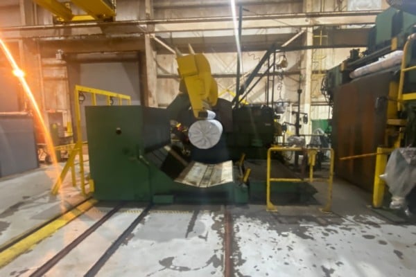 72" x 1/2" Pro-Eco, heavy gauge slitting line components, 69000 lb., R to L - Image 2