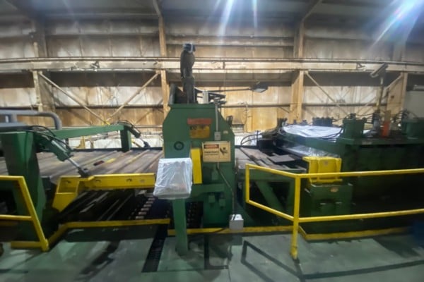 72" x 1/2" Pro-Eco, heavy gauge slitting line components, 69000 lb., R to L - Image 5