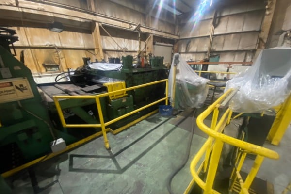 72" x 1/2" Pro-Eco, heavy gauge slitting line components, 69000 lb., R to L - Image 6