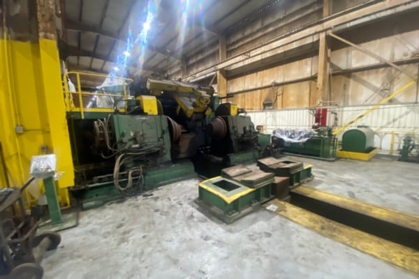 72" x 1/2" Pro-Eco, heavy gauge slitting line components, 69000 lb., R to L - Image 7