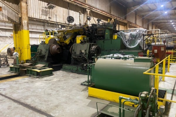 72" x 1/2" Pro-Eco, heavy gauge slitting line components, 69000 lb., R to L - Image 8