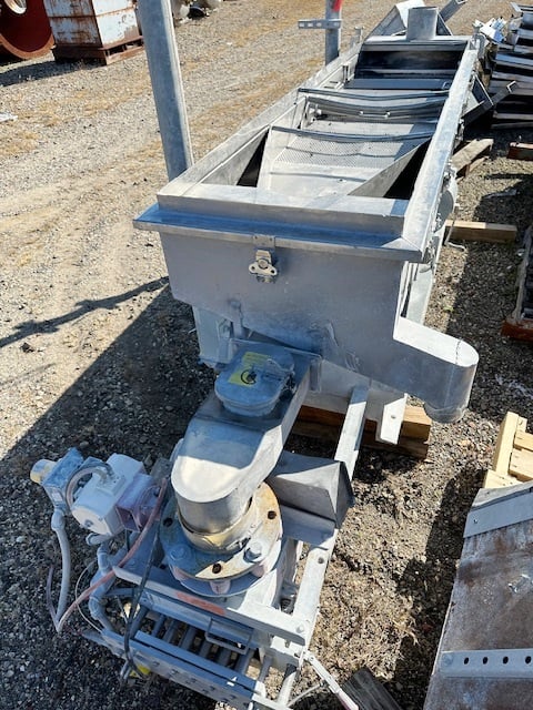 Witte, 20" x 12' Stainless Steel claissifer w/fluid bed drying section, includes gas fired heater - Image 2