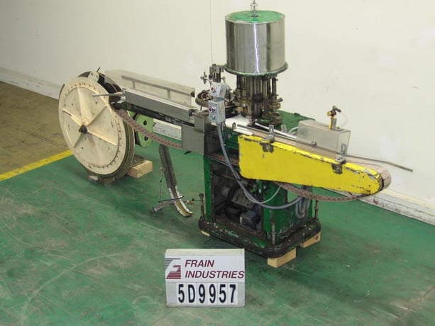 Consolidated / Pneumatic Scale / Pneumatic Scale #C-4-FP, automatic, 4-head, rotary chuck-style capper - Image 1