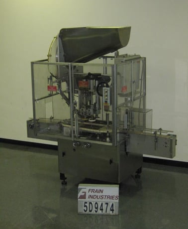 Resina #U20M-014, Stainless Steel, 2 station capper rated from 40-120 cpm - Image 1