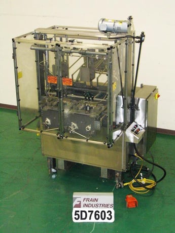 Case Set-up, Adco Manufacturing Inc. #AF-45-EC, automatic, continous motion, dual head, stainless steel, lock - Image 1