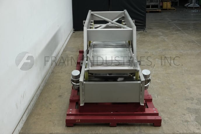 36" wide x 16' long, Commercial Mfg Commercial Manufacturing, vibratory, separation, sizing & feed conveyor - Image 3